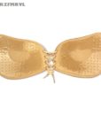 Sexy Women Strapless Bra Invisible Push Up Bra Angel Wing Shape Self-Adhesive Silicone Bust Front Bra Backless ABC breast petals 5