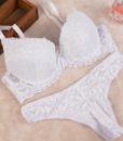 [Cheap]New 16 Lace Embroidery Bra Set Women Plus Size Push Up Underwear Set Bra and Panty Set 32 34 36 38 ABC Cup For Female 5