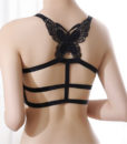 New Women Sexy Back Hollow Out Butterfly Wrapped Chest / Bra Modal Fabric Breathable Fashion Lace Sling Wrapped Girls Tube Tops 2