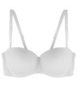 Women Sexy Bras 1/2 Cup Black/White/Khaki Have B/C/D Cup Invisible Bras Convertible Straps Strapless Slip-resistant Bras 103398 3