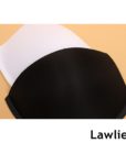 B024 A Pair of Black & White A pair C80/D75 sew in BRA CUPS Pads Push Up Swimwear Dress Corset Soft Foam 1