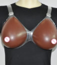 Breast Form Enhancer Reusable Crossdresser Strap Fake Boobs Bust Silicone Bra Transgender Artificial Breast Women Bra 2