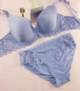 Plus Size Bra Set 3D Air Mesh Breath Underwear Full Cup Minimizer Women Lingerie Lace Intimates Ladies Bra and Panty Set Quality 5