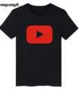 17 best friends t shirt harajuku Youtube Logo Printed tshirts cotton women with 4XL You Tube T-shirts for women Tee Shirt 1