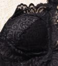 Underwear Sexy Full Lace Bra Straps Backing V Neck Half Wrapped Chest Anti Dic Female Tube Tops 3
