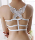 New Women Sexy Back Hollow Out Butterfly Wrapped Chest / Bra Modal Fabric Breathable Fashion Lace Sling Wrapped Girls Tube Tops 5