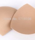 Triangle Bra Cups Foam Pads For Swimwear/bikini/genie bra Breast Lifter Push Up Black Beige White Pads Accessories 4
