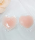 1 Pair Silicone Nipple Cover Bra Reusable Pad Invisible Bra Chest Sticker Silicone Breast Chest Breast Petals Women P2 1