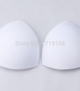 Triangle Bra Cups Foam Pads For Swimwear/bikini/genie bra Breast Lifter Push Up Black Beige White Pads Accessories 5