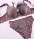 Plus Size Bra Set 3D Air Mesh Breath Underwear Full Cup Minimizer Women Lingerie Lace Intimates Ladies Bra and Panty Set Quality 4