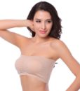 3pcs/lot Women Tube Top Wrapped Chest Plus Size bra Top Seamless double layer bra with pads Free Shipping 1
