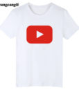 17 best friends t shirt harajuku Youtube Logo Printed tshirts cotton women with 4XL You Tube T-shirts for women Tee Shirt 2