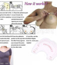 Adhesive Bra Accessories Bring It Up Lifter Sin Bra 1lot=12pcs Hot Breast Lift Tape,Invisible Instant Enhancer Push Up Bare Lift 3