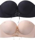 Sexy Women Invisible Bra Seamless Backless Removable Shoulder Strap Stretch Bra Push Up Underwear Female Bra New 3