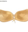 Sexy woman Push Up bra Self-Adhesive Silicone pad cup bra Bust Strapless Invisible bra Women Silicone Strapless Bra breast petal 3