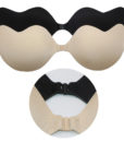 Fashion Push Up Bra Self-Adhesive Silicone Closure Backless Strapless Invisible Bra Seamless Bras Stickers Breast Soutien Gorge 5