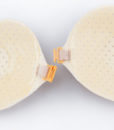 Solid Color Front Closure Nipple Cover Sutian Adhesive Bra Silicone Roupa Interior Pasties Invisible Breast Petals 5