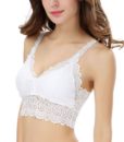 Underwear Sexy Full Lace Bra Straps Backing V Neck Half Wrapped Chest Anti Dic Female Tube Tops 4