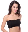 3pcs/lot Women Tube Top Wrapped Chest Plus Size bra Top Seamless double layer bra with pads Free Shipping 2