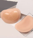 Women Sexy Adhesive Push Up bra pads Silicone Invisible Bra Strapless Backless bra cups for swimsuits removable inserts cup D E 4