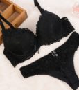 [Cheap]New 16 Lace Embroidery Bra Set Women Plus Size Push Up Underwear Set Bra and Panty Set 32 34 36 38 ABC Cup For Female 2