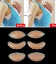 1Pair Soutien Gorge Silicone Gel Bra Insert Pads Breast Enhancer Push Up Bra Pad Women Bikini Swimwear Invisible Sticky Bra Pads 2
